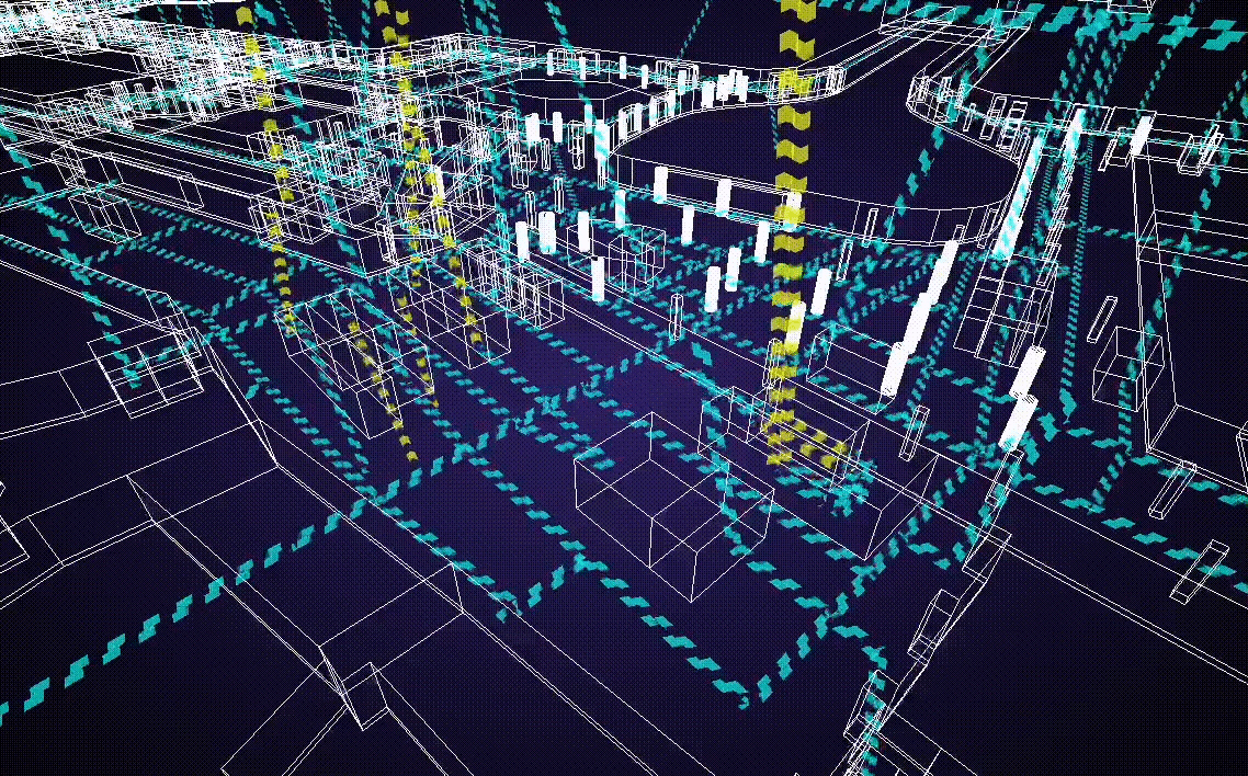 【数字孪生平台】使用 Three.js 以 3D 形式可视化日本新宿站地图