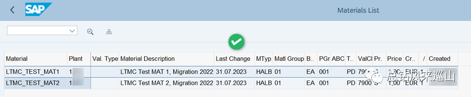 LTMC S/4HANA 2022 – 迁移您的数据