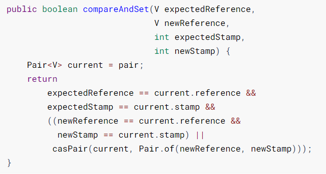 compareAndSet 源码
