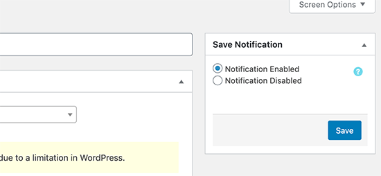 Save your welcome email notification Save your welcome email notification