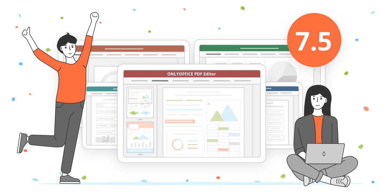 开源文档编辑器ONLYOFFICE最新版7.5发布