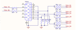 VGA原理图