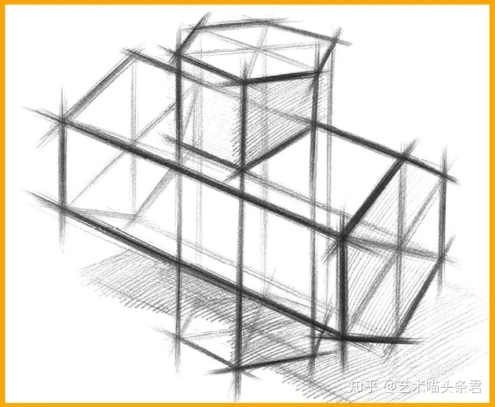 三角形画不会画入门几何体画法的看过来