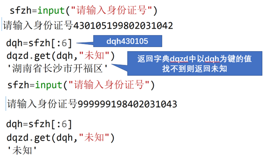 Python程序设计 身份证号的奥秘