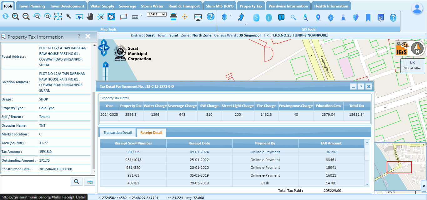 productivity map in EOSDA Crop Monitoring