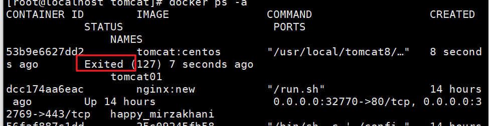 Docker启动时一直处于exited状态 解决fangfa M0 46476544的博客 Csdn博客