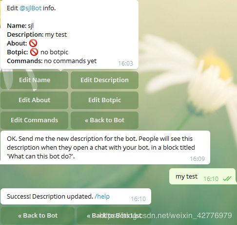 Telegram 图文详解--创建机器人 BOT_第8张图片