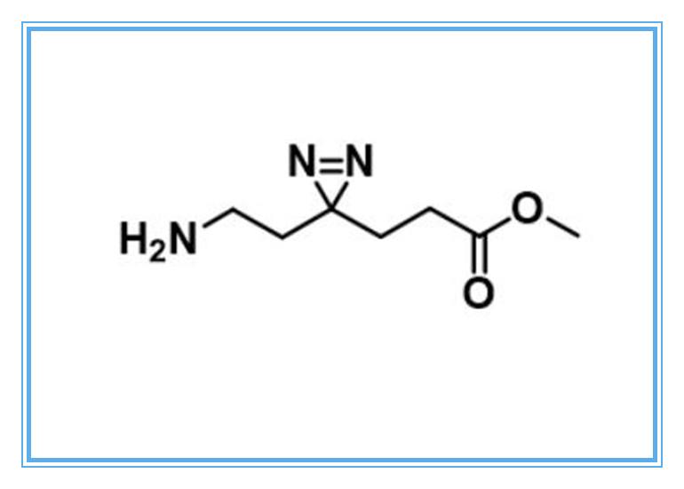 蛋白交联剂：2580240-67-9，Amine Diazirine COOMe，胺双吖丙啶丙酸甲酯，稳定性好