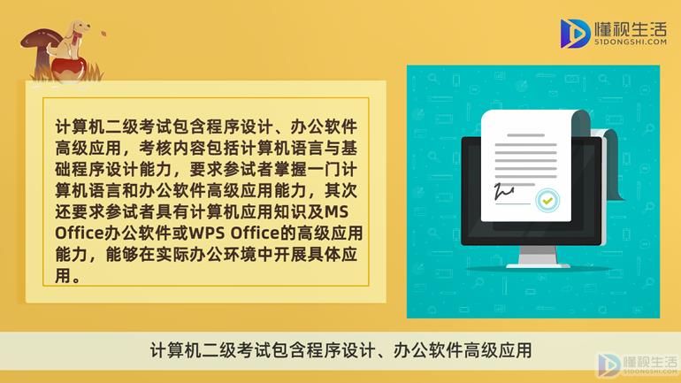 計算機水平二級指什麼全國計算機二級是什麼