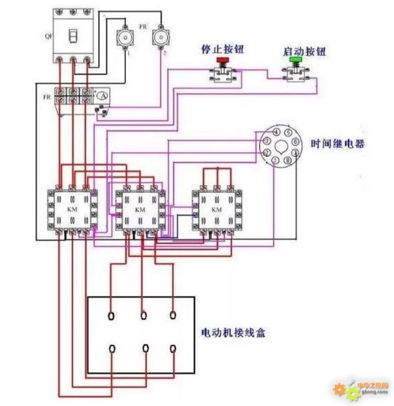 注意时间继电器的接线来源/网络往期阅读▼据说是史上最全的plc选型
