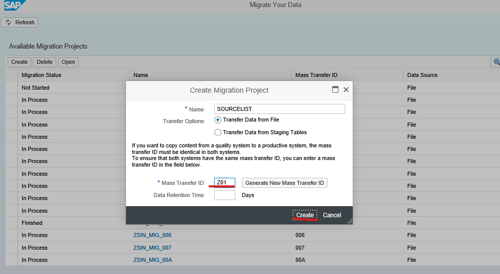 SAP S4HANA 实战LTMC - 打响了第一炮