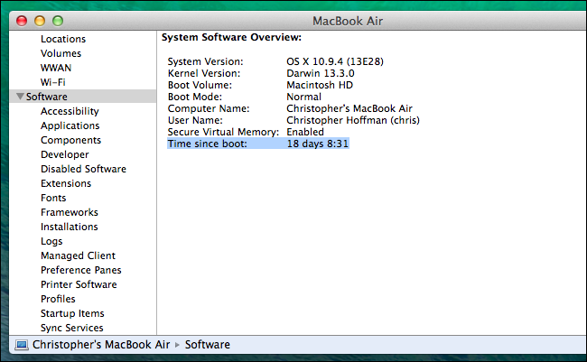 find-mac-os-x-uptime