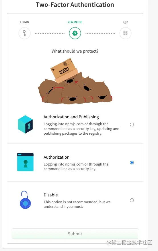  token npm 