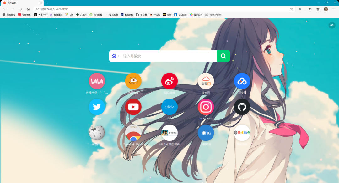 不支持某些浏览器_浏览器起始页