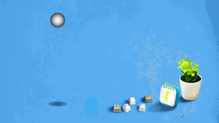 ppt制作弹跳的小球动画效果ppt制作弹跳的小球动画效果实例教程