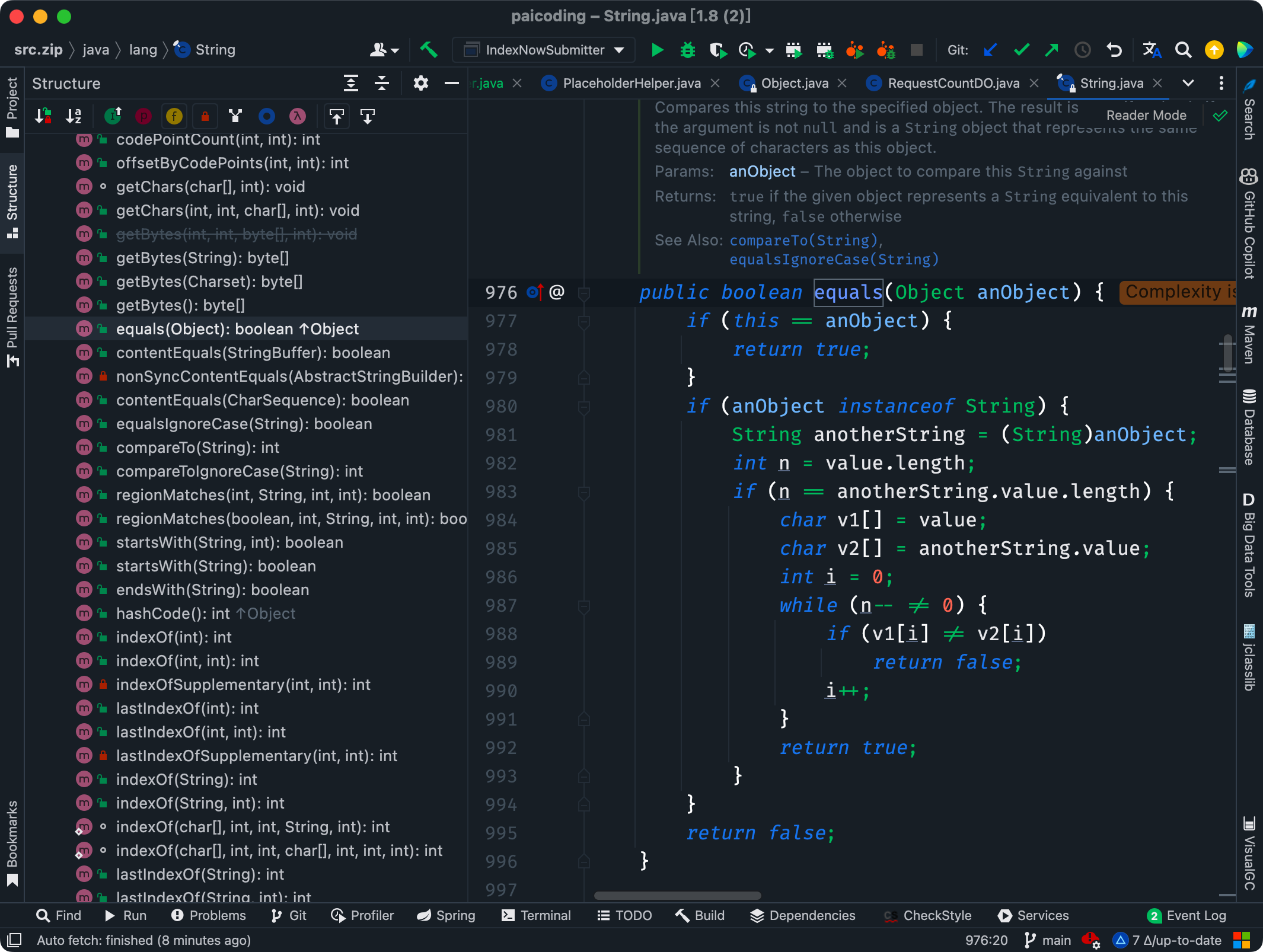 二哥的 Java 进阶之路，String的equals()源码