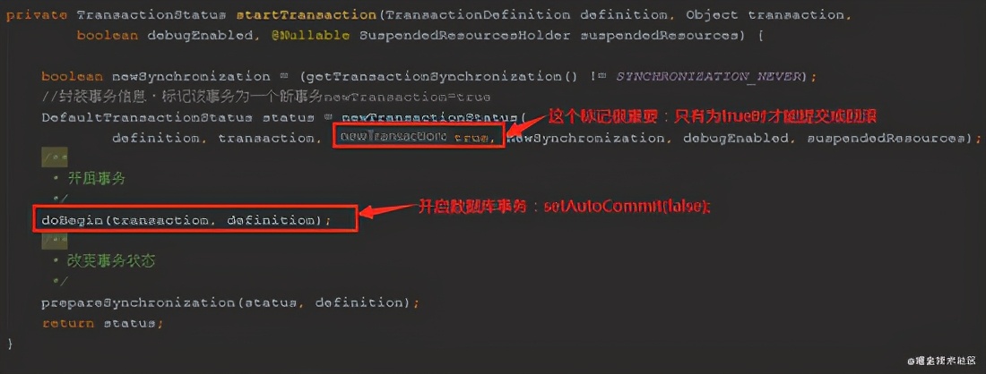30 pictures take you to analyze: spring transaction source code