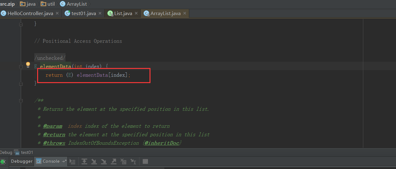 In-depth study of Java: source code analysis about List subscripts