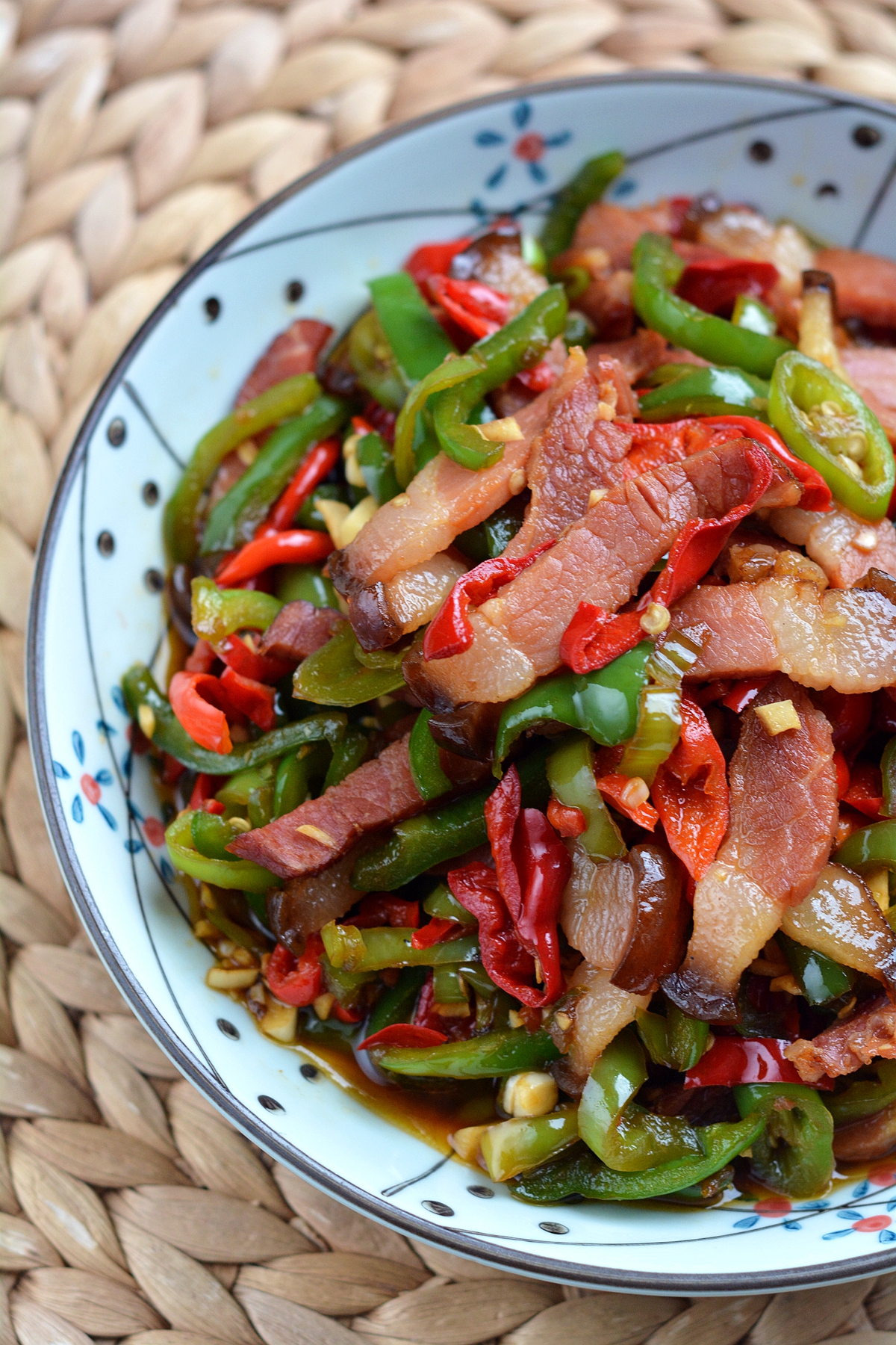 辣椒炒腊肉,下饭神器呀