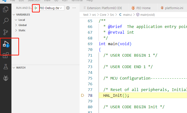 基于VsCode platformio的stm32开发环境搭建