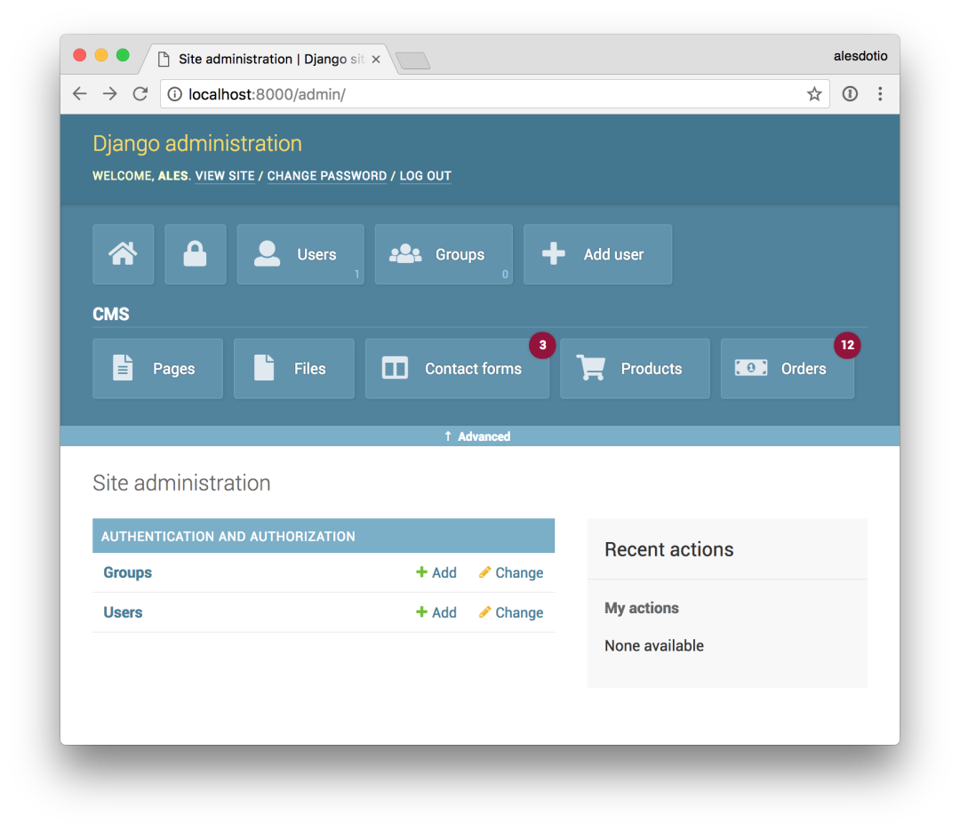 在Django Admin<span style='color:red;'>添加</span><span style='color:red;'>快捷</span><span style='color:red;'>方式</span>django-admin-shortcuts