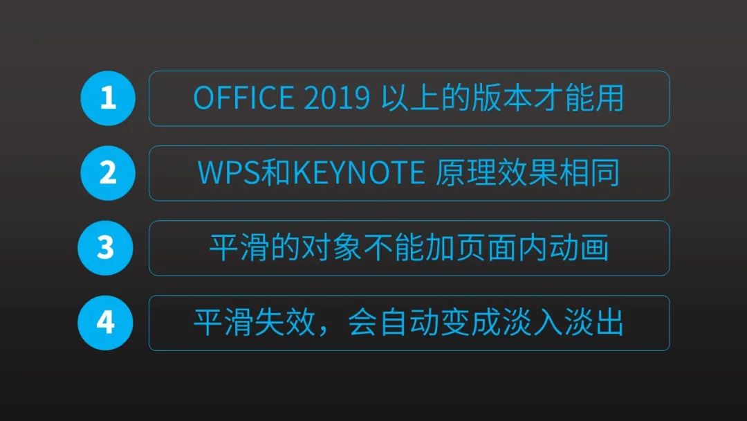 【办公软件】Office 2019以上版本PPT 做平滑切换