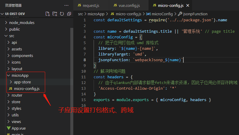 micro-config.js配置