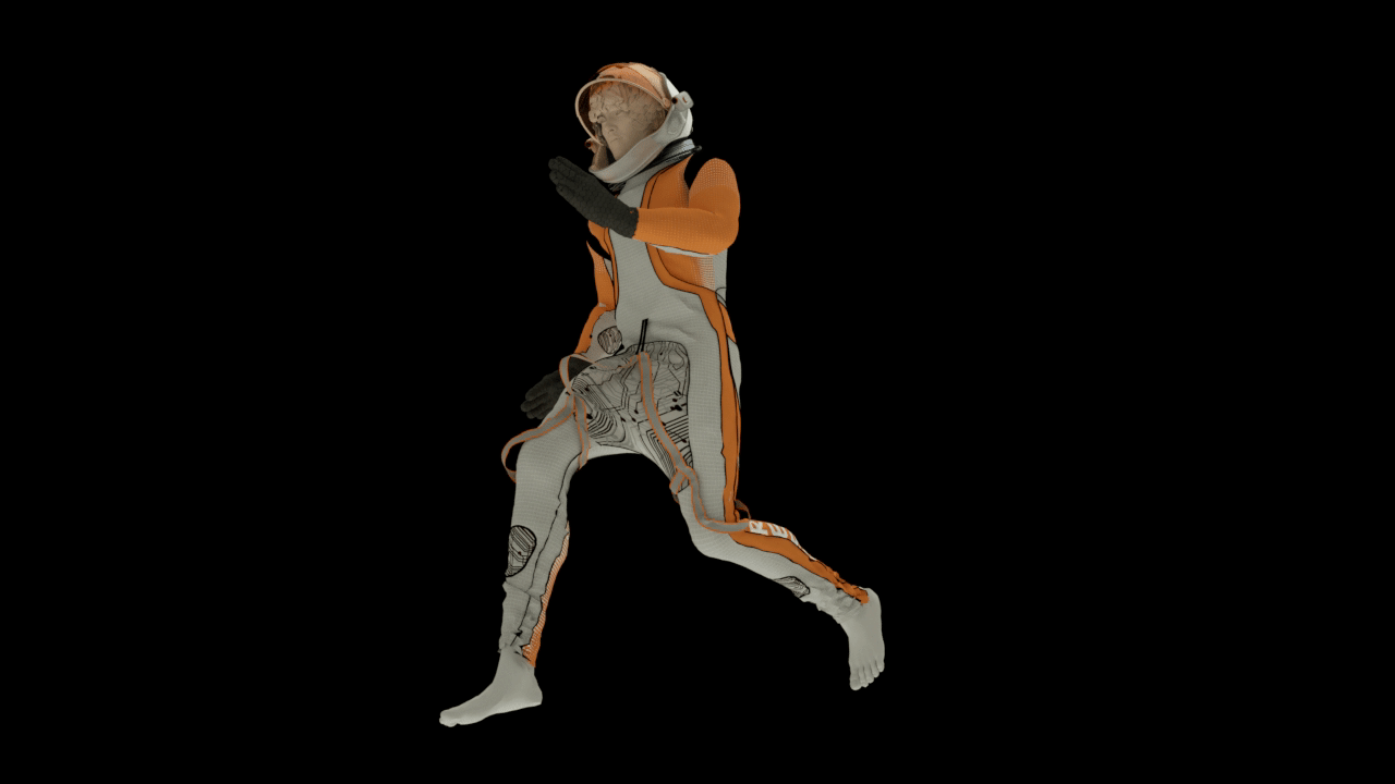 mixamo骨骼小白速成c4dmixamomd速成骨骼绑定布料解算自定义动画ii