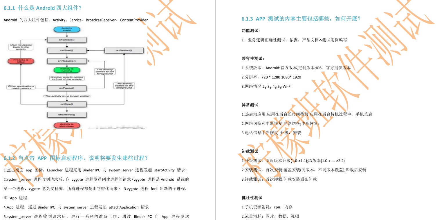 2021年阿里高频软件测试面试题：Web 测试+接口测试+App 测试