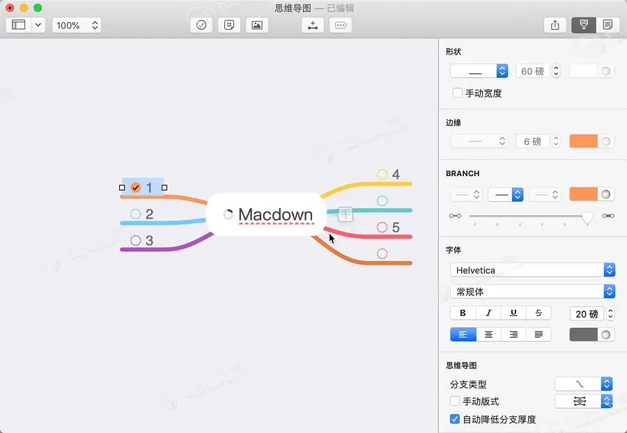 专为Mac用户设计的思维导图软件MindNode 2023 for Mac助您激发创意！