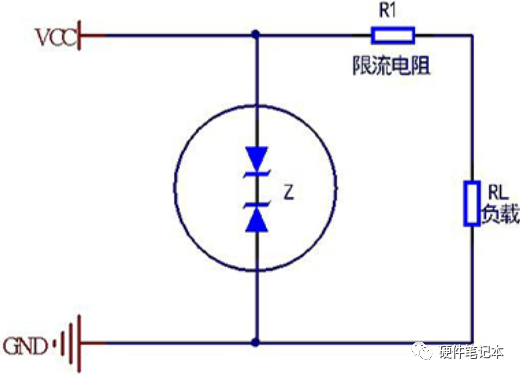 图3 温度补偿电路图