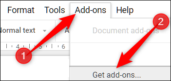 Click "Add-ons," and then click "Get Add-ons."