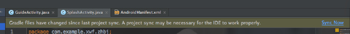[AS问题]gradle_files_have_changed_since_last_project_sync，如何解决