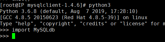 linux mysql python包_03_mysql-python模块， linux环境下python2，python3的
