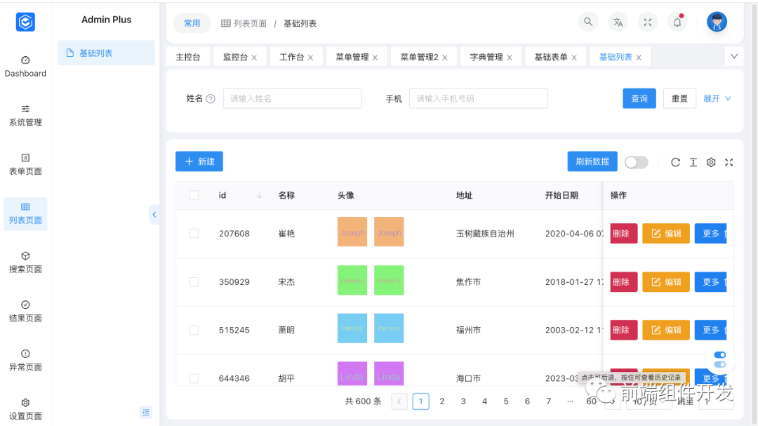 Naive Ui Admin：企业级中后台项目开箱即用框架/让你少写一些代码