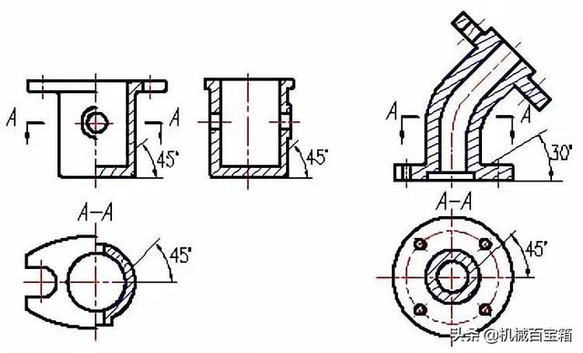 solidworks阶梯剖视图图片