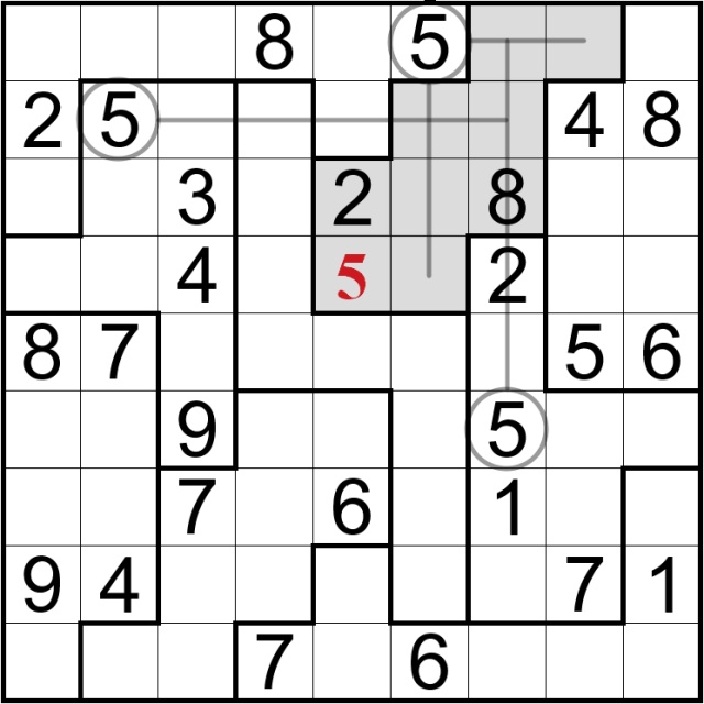 数组中其余的排除_锯齿数独(1):排除