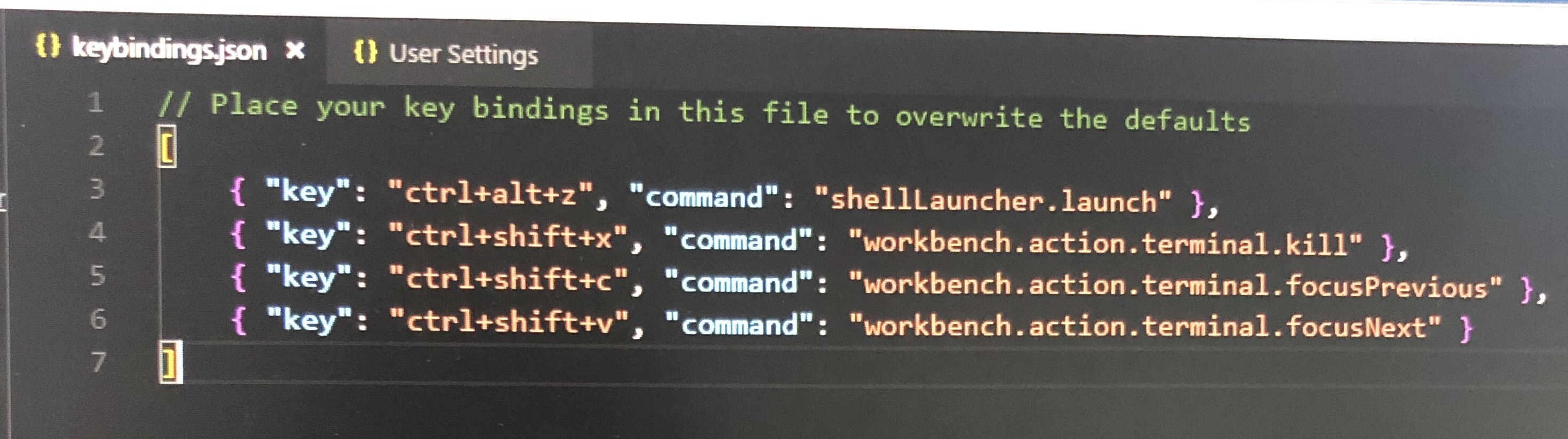 关于VS Code Terminal的用户设定和快捷键设定_vs terminalCSDN博客