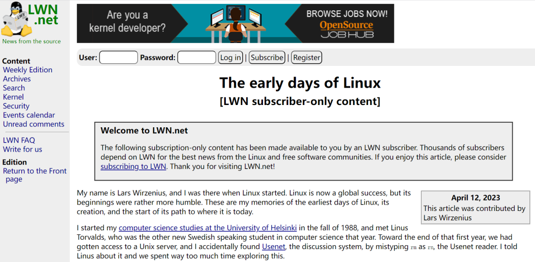 Linux 早期发展史-CSDN博客