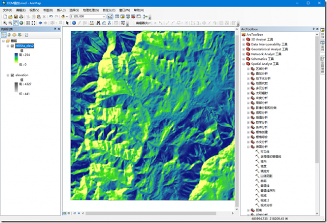 ArcGIS制图技巧系列（2）地形渲染-LMLPHP