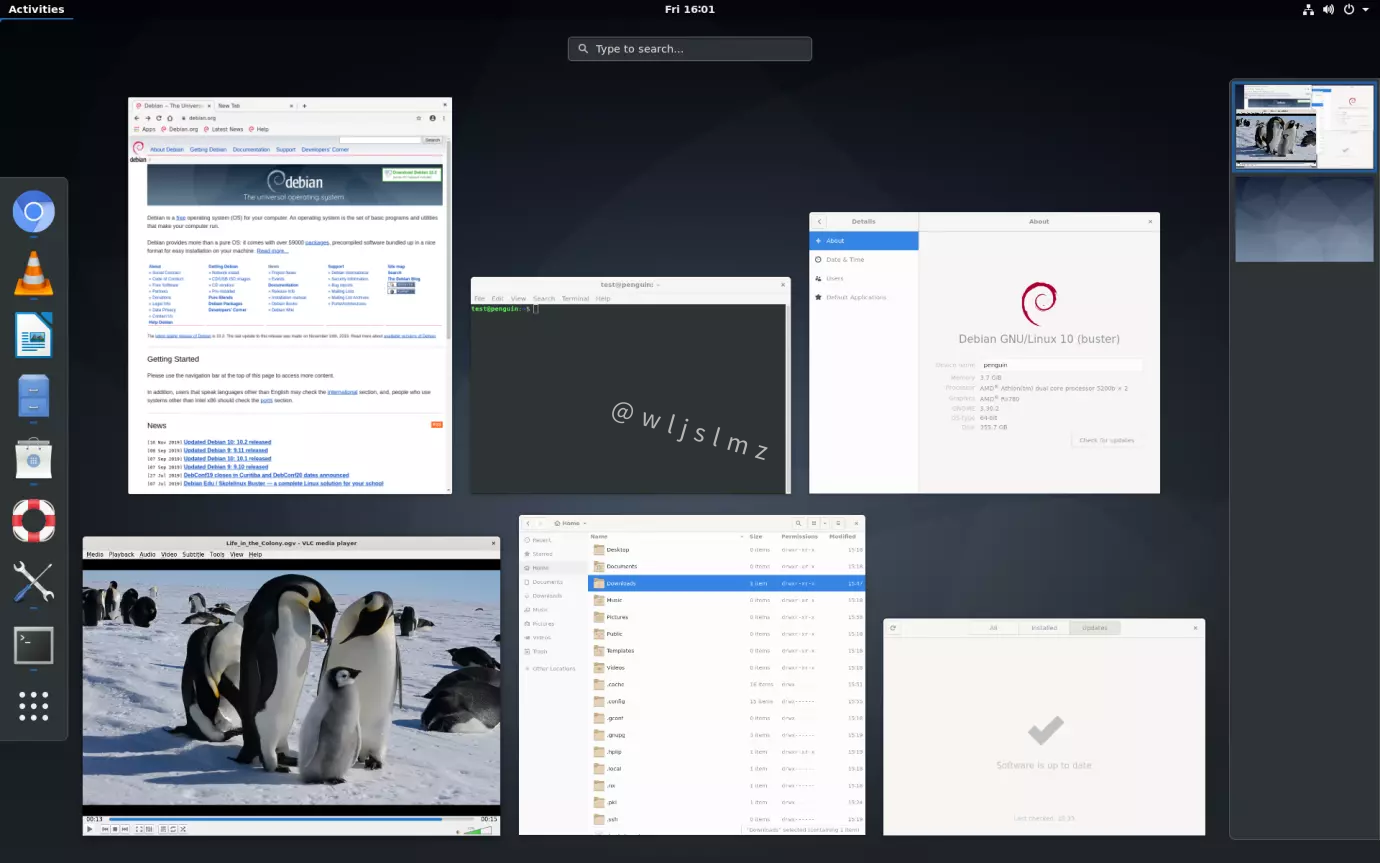 Servidor Debian Linux