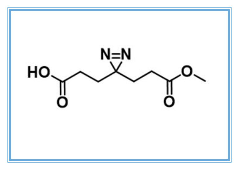 Acid-Diazirine-COOMe，2167067-35-6，一般表现为反应活性高，位阻小