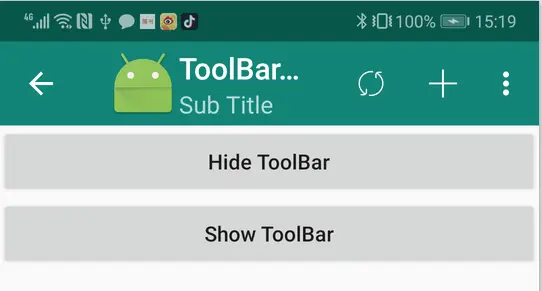 Android学习之路(11) ActionBar与ToolBar的使用