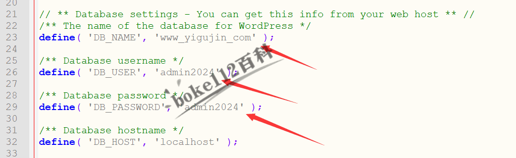 WordPress建站入门教程：忘记数据库名称、用户名和密码了怎么办？-第1张-boke112百科(boke112.com)