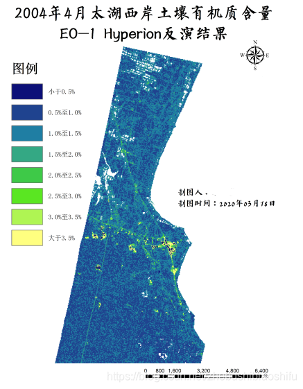 基于Hyperion的地表参数反演：经验比值法、一阶微分法_反射率_96