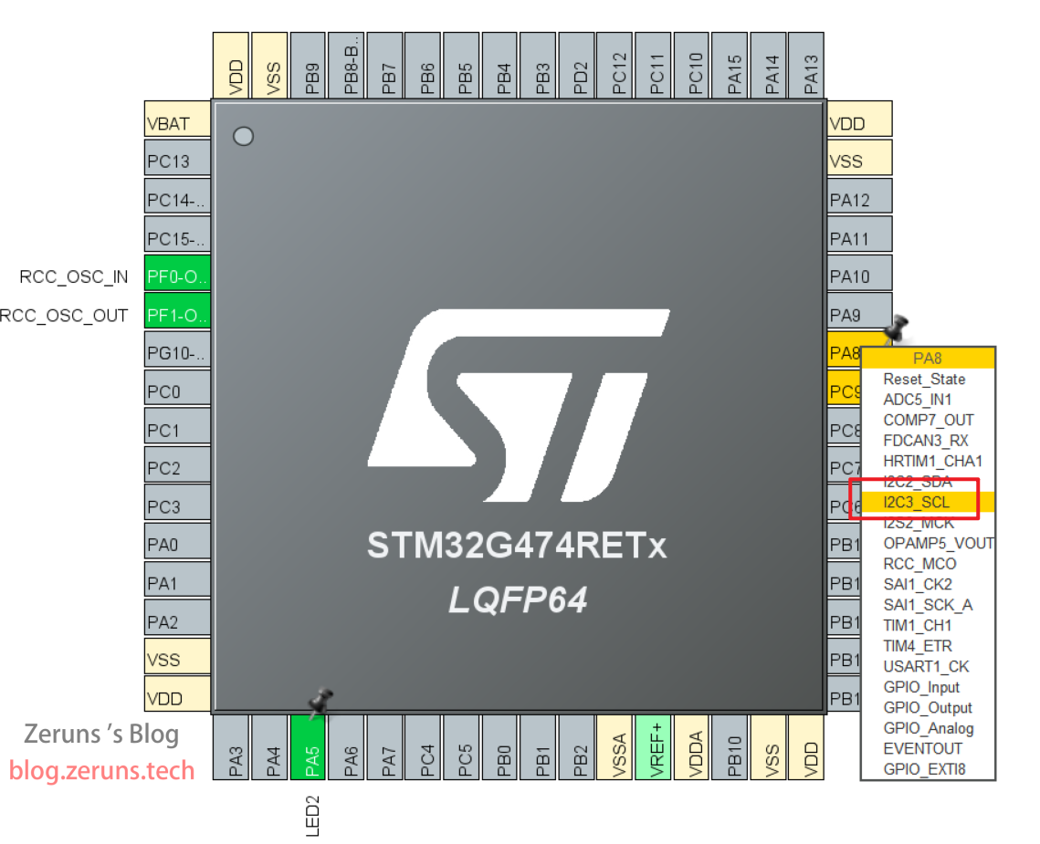 基于STM32G4的0.96寸OLED显示屏驱动程序（HAL库），支持硬件/软件I2C_hal库 stm32g474-CSDN博客