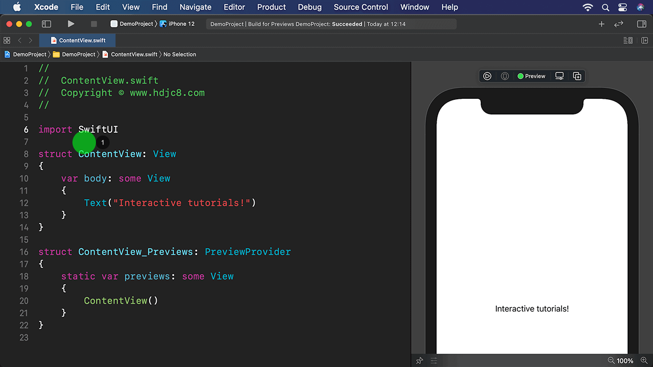 SwiftUI快速入门到实战