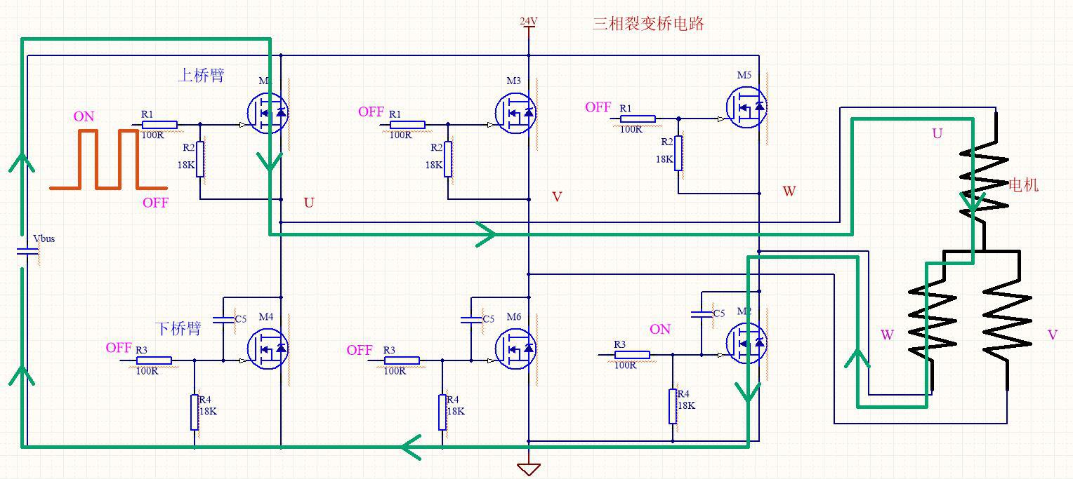 三相逆变桥 