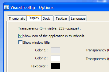 vista任务栏透明_在Windows XP中获取Vista任务栏缩略图预览