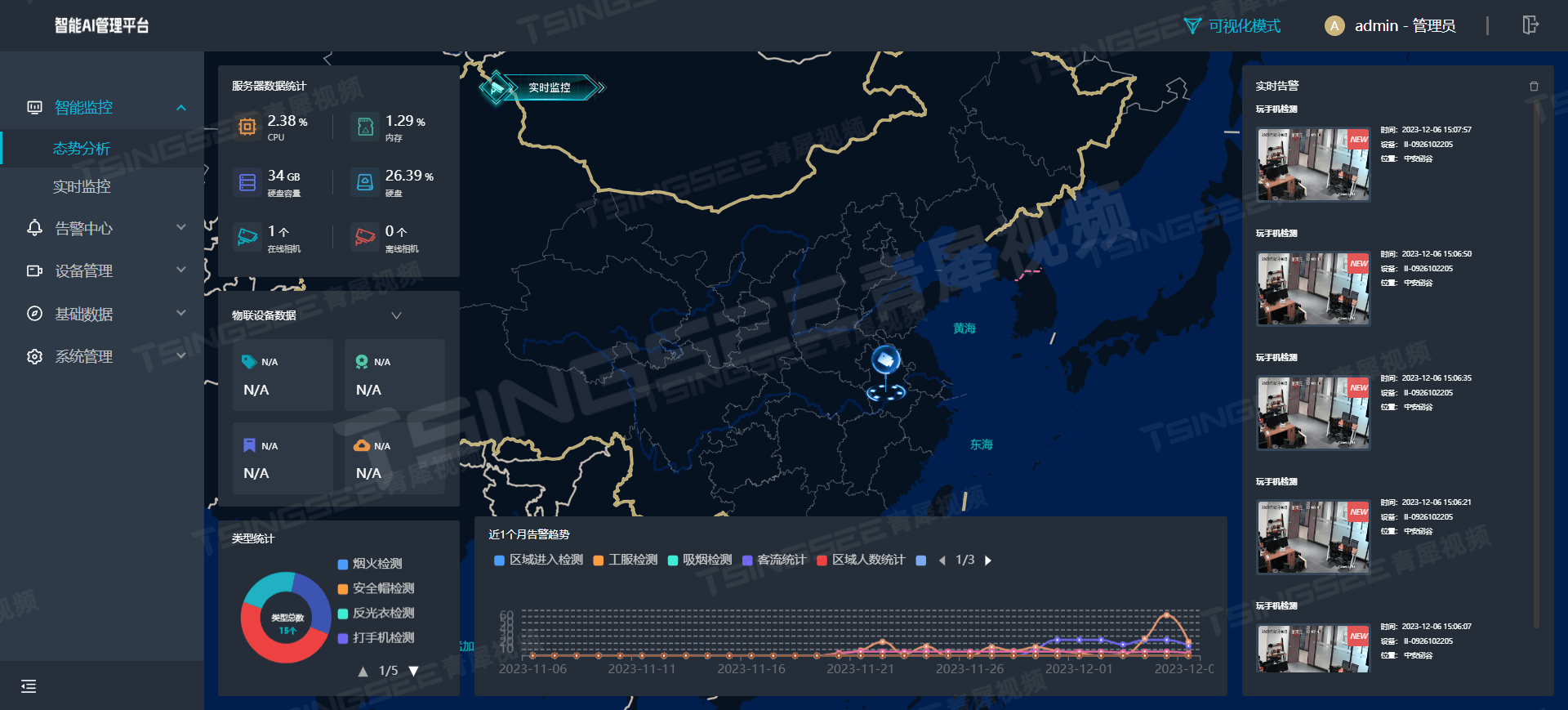 AI智能分析网关V4算法在幼儿园视频监管系统的应用与设计